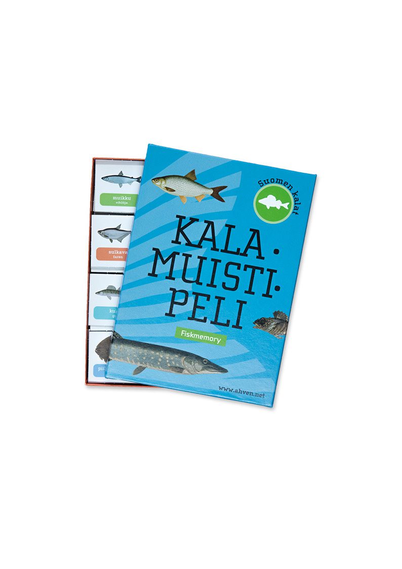 Kalamuistipelin kuva tuotekauppaan
