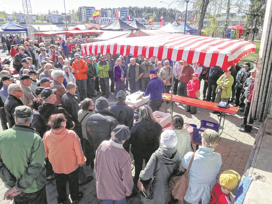 Joensuu-kalam-2014-3. Kuva: TMK Tori- ja markkinakaupan palvelukeskus